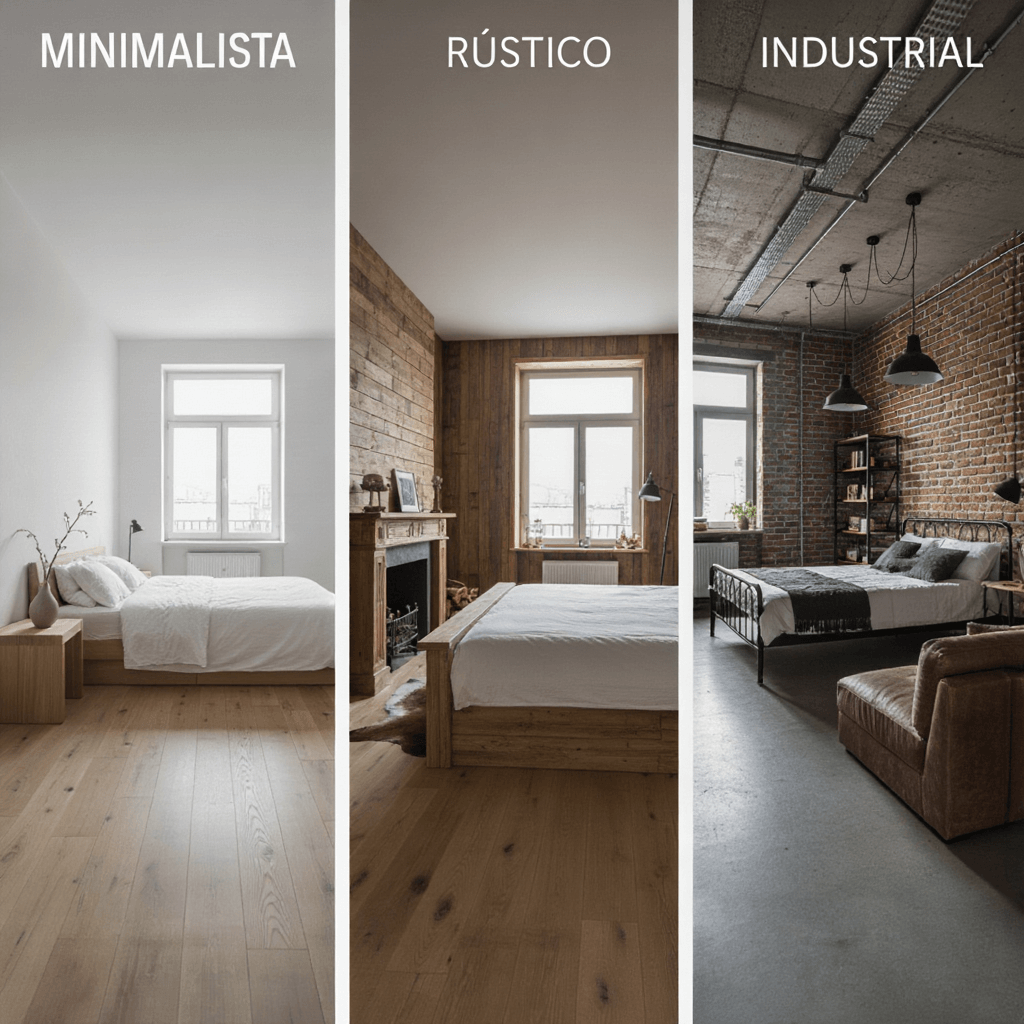 Ejemplos de estilos de diseño interior